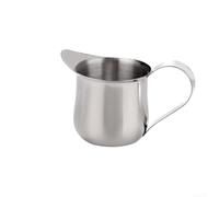 Mousseur à lait en acier inoxydable avec bec de canard pour latte Art - Pichet à lait précis pour cappuccino et expresso - Robuste pour pichet barista (150 ml)