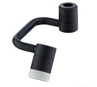 Mousseur Économiseur d'Eau 40% pour Salle de Bain(Black Pair) | Construction laiton et , anti-corrosion, finition argent , longue durée de vie