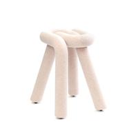 Moustache - Tabouret rembourré Beige