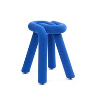 Moustache - Tabouret rembourré Bleu