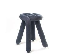 Moustache - Tabouret rembourré Bleu