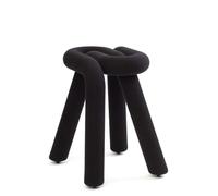 Moustache - Tabouret rembourré Noir