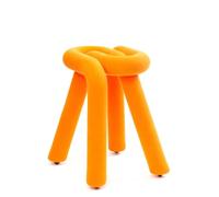 Moustache - Tabouret rembourré Orange