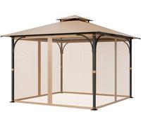 Moustiquaire 275x275x211cm pour pavillon - filet de rechange SEULEMENT