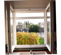 Moustiquaire aluminium fixe sans percer WERKA PRO 100 x 160 cm