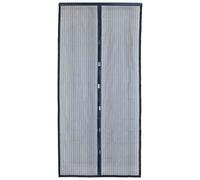 Rideau de porte moustiquaire avec fermeture à aimant 100 x 220 cm - morel