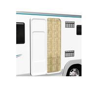vidaXL Rideau anti-insectes Chenille Beige 118x220 cm