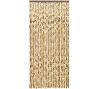 Moustiquaire Beige et marron 90x220 cm Chenille