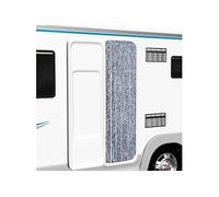 vidaXL Moustiquaire en chenille – 56×185 cm – Bleu, blanc et argenté