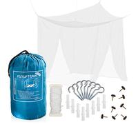 Moustiquaire | Ciel de lit | Protection Anti moustiques | Anti Mouche | Baldaquin pour lit 2 Places 200 x 220 x 200 cm