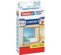 Moustiquaire de fenêtre - TESA - Insect Stop Comfort - 1,3 x 1,5 m - Blanc - Ajustable - Fibre de verre