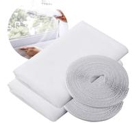 Moustiquaire de fenêtre - YYV - Standard - 150 cm x 200 cm - Anti-insectes - 2 rouleaux autocollants
