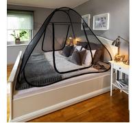 Moustiquaire de lit Windhager pop-up dome 160 x 200 cm noire