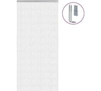Moustiquaire de porte à chaîne 100x200 cm aluminium
