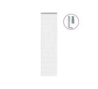 vidaXL Moustiquaire de porte à chaîne 56x186 cm aluminium