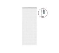 vidaXL Rideau de porte en chaînes 80x212 cm aluminium