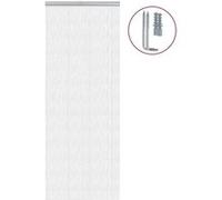 vidaXL Rideau de porte en chaînes 80x221 cm aluminium