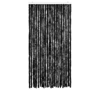 Moustiquaire de porte - Moustiquaire en chenille - 100 x 220 cm - Fermeture magnétique - Hydrofuge et silencieuse - Vert militaire