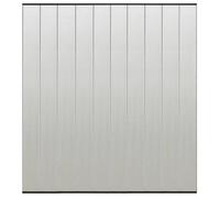 Moustiquaire de porte - vidaXL - 240x240 cm - Noir - Fixation auto agrippante - 4 pcs