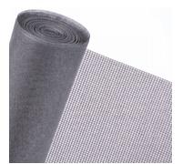 Moustiquaire découpable, ajustable pour porte ou fenêtre - 120 x 250 cm - Gris - Linxor