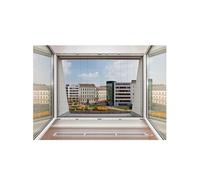 Moustiquaire découpable pour fenêtre 150x130 cm - -