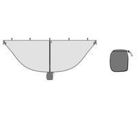 Moustiquaire d'hamac, Portable Ultra-Legere pour Exterieur Moustiquaire Anti-moustiques en Nylon, pour Camping hamac