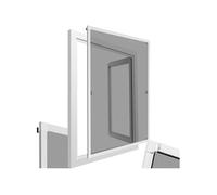 Moustiquaire - TECTAKE - Moustiquaire anti-insectes en aluminium ajustable, résistant aux intempéries et perméable, 130 x 150 cm