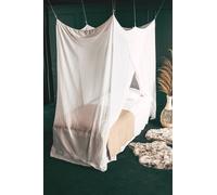 Moustiquaire en coton Deconet - Classic Solo - L210 x W100cm BLANC - 1 personne.