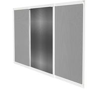 Moustiquaire extensible pour fenêtres | Installation sans outils | S’adapte dans l’emplacement du volet | 100 x 70 cm | Ajustable