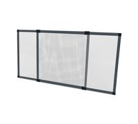 Moustiquaire Extensible pour Volet Roulant - Aluminium Gris Anthracite - Entre 750 et 1400 mm