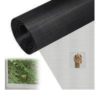 Moustiquaire Fenetre 120x250 cm,Grillage Fine Maille en Fibre de Verre,Moustiquaire Fenetre Enroulable,Résistant Aux UV,Lavable &