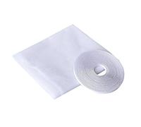 Moustiquaire Fenêtre - DIY - 130x150 cm - Blanc - Découpable - Anti-Insectes