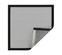 Moustiquaire Fenêtre Sans Perçage, Maille Fibre De Verre Avec Ruban Adhésif, Filet Protection Chat Et Anti-Insectes Pour Porte De Balcon Et Lucarne(Black,39x95in/99x241cm)