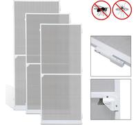 Moustiquaire Jopassy Protection contre les insectes Cadre en aluminium Protection contre les moustiques Moustiquaire Gaze 95 x 210 CM