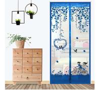 Moustiquaire - KJEHOME - Rideau de porte - 90x210cm - Fixation magnétique - Anti-insectes