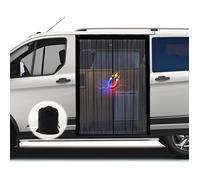 Moustiquaire magnétique 150 x 110 cm pour van aménagé porte coulissante anti-insectes filet crypté ventilation accès facile