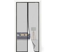 Moustiquaire magnétique noire 95 x 200 cm