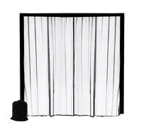 Moustiquaire magnétique pour portes de camping-car, 150 x 109 cm, filet | Moustiquaire pour portes coulissantes, camping-car, occultation et intimité pour véhicules cargo, SUV, camion et remorque