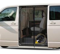 Moustiquaire magnétique pour portière coulissante VW T5 T6 | Filet anti-moustiques avec fermeture éclair | Accessoires de camping
