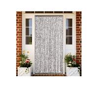 vidaXL Rideau moustiquaire brun et beige 90x200 cm chenille