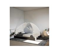 Moustiquaire mongole avec portes 220 maille blanc 200x120x130cm