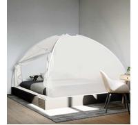 Moustiquaire mongole avec portes 220 maille blanc 200x200x135cm