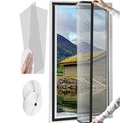 Moustiquaire multifonctionnelle en Acier Inoxydable tissé, résistante à la déchirure, Anti-Insectes, ignifugée et imperméable, Couleur Argent, 1,2 x 3 m