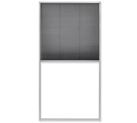 Vidaxl Moustiquaire Plissée Pour Fenêtre 80 X 160 Cm