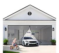 Moustiquaire Porte Fenetre AimantéE, 300 x 215 cm Rideau Porte Anti Insecte Mouche Animaux AcceptéS pour Couloirs Portes Profitez de l'été en toute sérénité - Noir