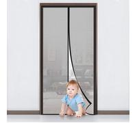 Moustiquaire Porte Fenêtre Magnétique 90x210cm Rideau Porte Anti Mouche Insecte Moustiquaire Aimantée Fermeture Automatique