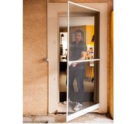 Moustiquaire porte WERKA PRO 100 x 225 cm aluminium