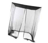 Moustiquaire pour Balancelle Double 1 Pièce en Polyester Noir | Fermeture Zippée, Installation Facile, Usage Extérieur pour Pique-niques et Activités en Plein Air