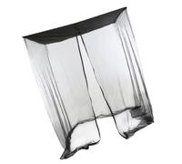 Moustiquaire pour Chaise Balançoire Double, Polyester Noir | Fermeture Zippée, Haute Élasticité, Respirante et Facile à Installer, pour Camping et Randonnée