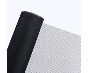 Moustiquaire pour fenêtre, 120 x 1500 cm, en acier inoxydable, découpable, filet de remplacement
